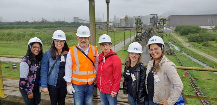 Equipe tecnica da ATP visita TUP em Santos